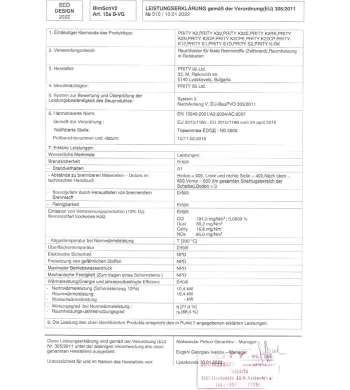 Prity Gietijzeren Houtkachel 10kW K2CP – Agfbio-chauffage.com