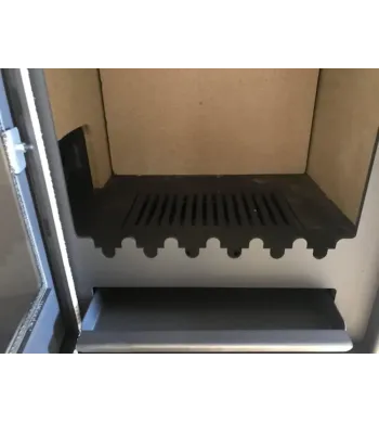 Hout- en pelletkachel met oven - 12 kW, hoog rendement