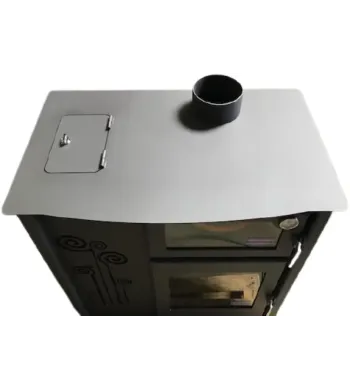 Hout- en pelletkachel met oven - 12 kW, hoog rendement