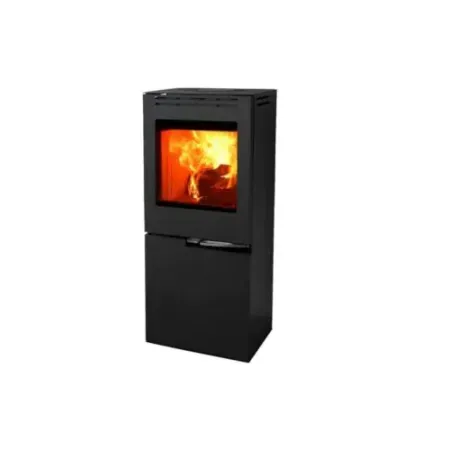 Aduro H5 Poêle hybride bois et pellets – 7 kW Chauffage performant et design